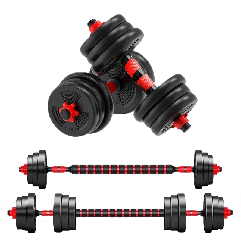 ForgeFlex Adjustable Dumbbell & Barbell Set (5–44LB)
