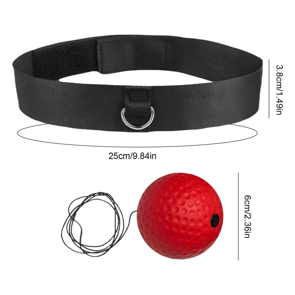 Elastic Headband and Black Light Ball Headband Style Boxing Speed Ball For Adult Children's Sports Rebound Reaction Balls