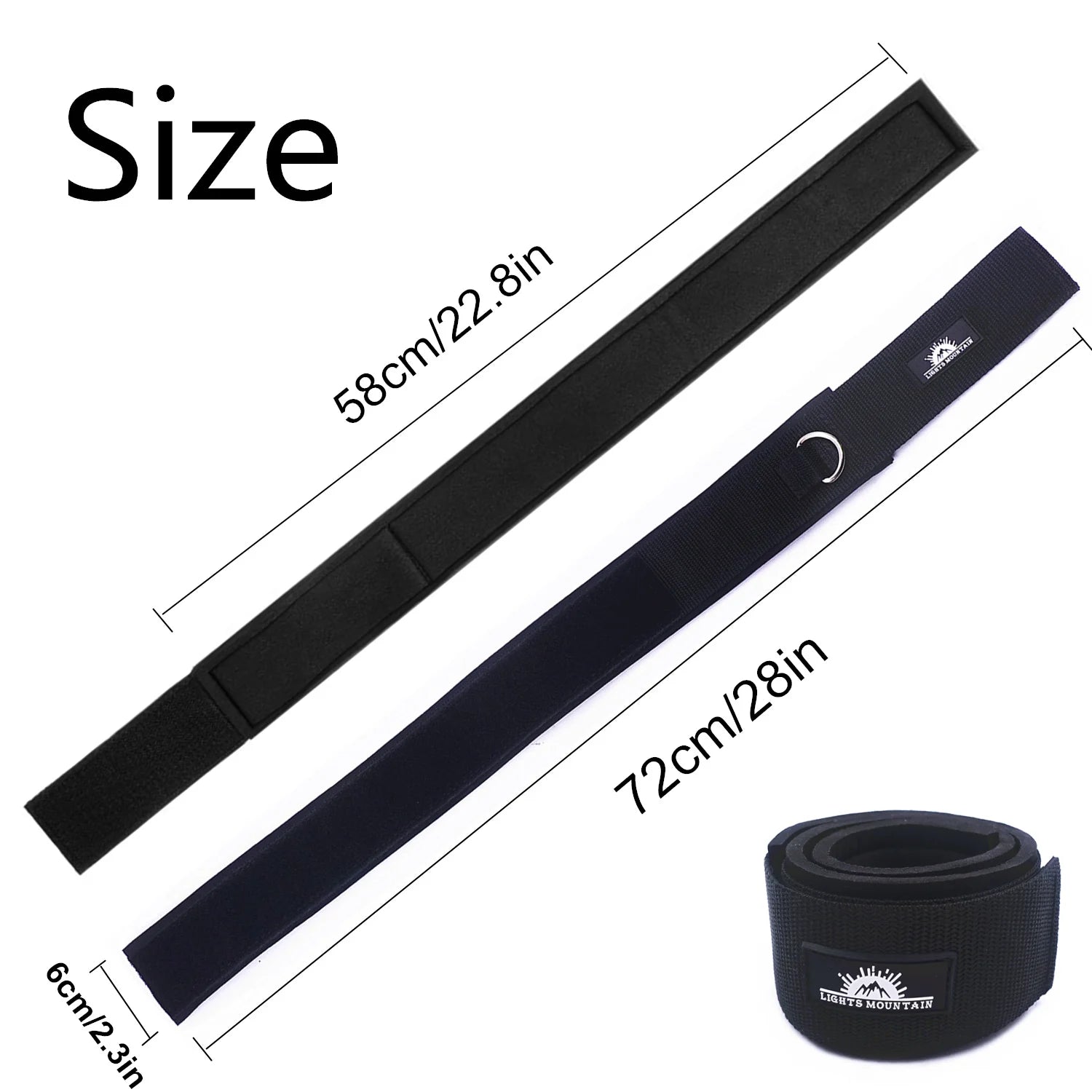 ProFit Adjustable Ankle & Thigh Cable Straps
