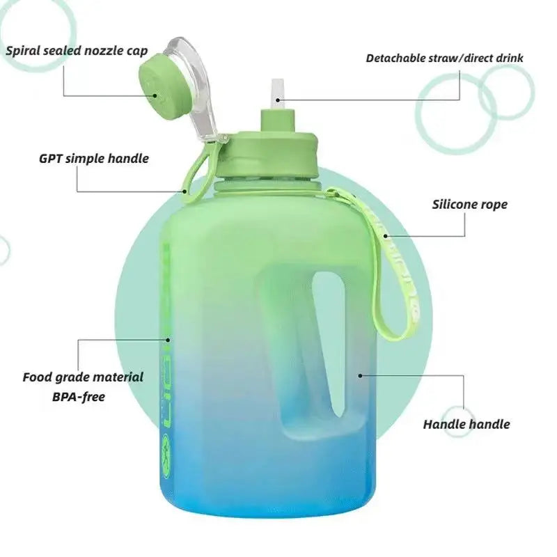 2.4 Liter Sports Water Bottle