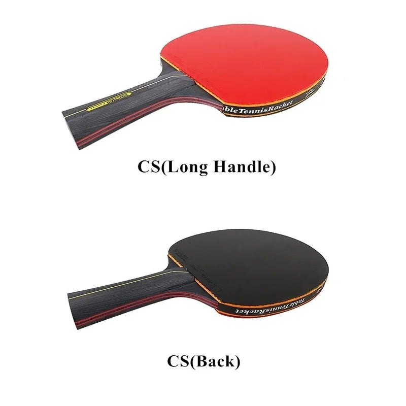 6 Star Table Tennis Racket Ping Pong Racket Set