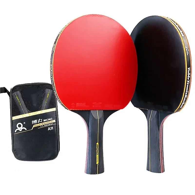 6 Star Table Tennis Racket Ping Pong Racket Set