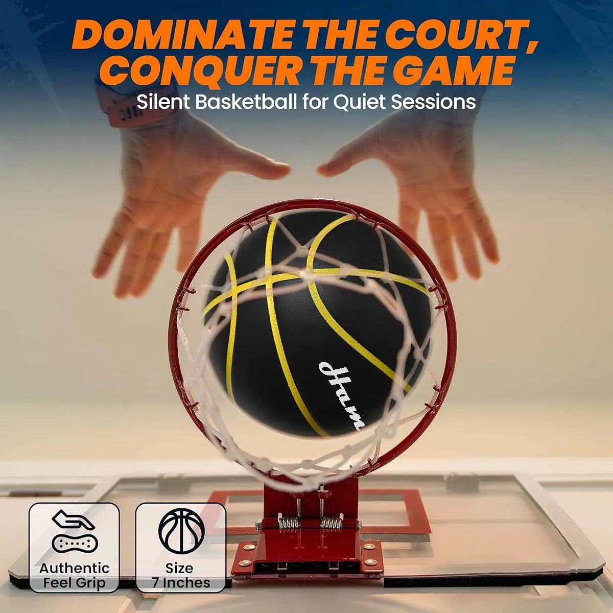 QuietBounce Elite Silent Basketball