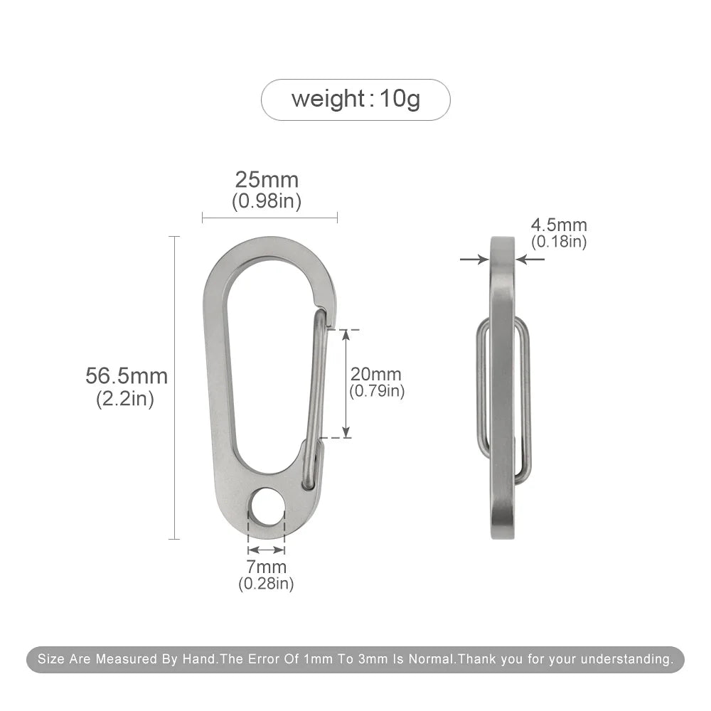 Alloy Thickened Carabeiner