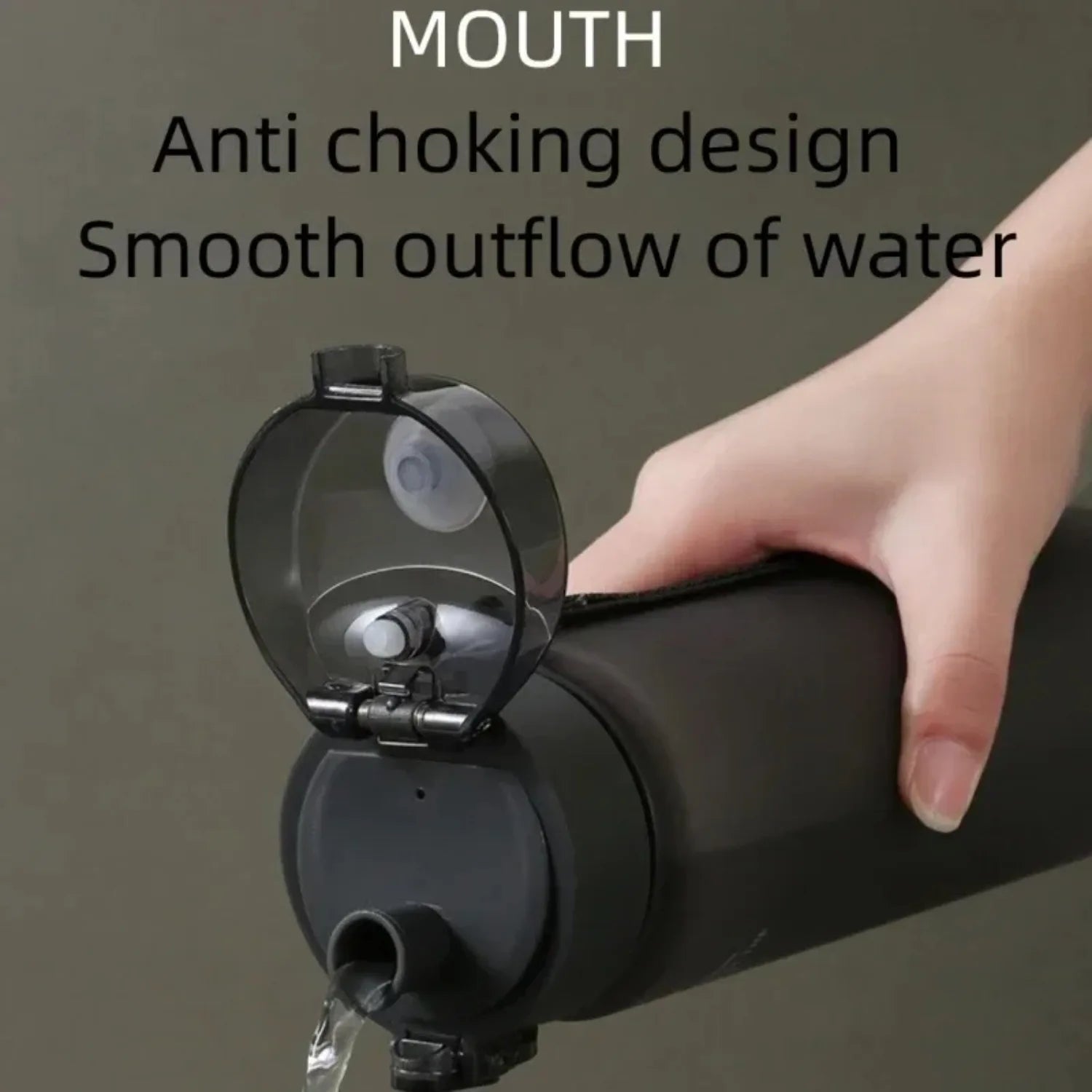 Leak-free sports water bottle, portable for travel and hiking. My favorite beverage bottle is 400ml and 560ml