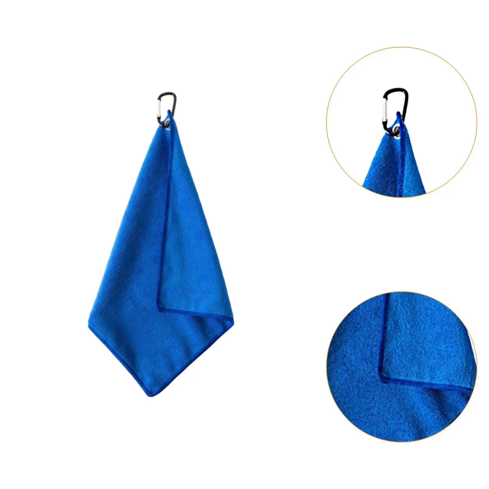 Golf Club Towel, Ball Cleaning Towel, Soft Supplies, Wiping Cloth,Golf Accessories for Gym,Beginner,Golf Enthusiasts,Exercise