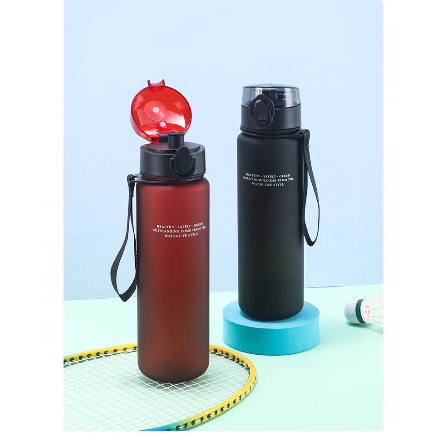 sports water bottle, portable for travel and hiking