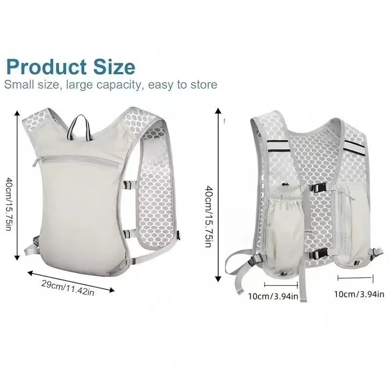 Running Hydration Vest Backpack Pack
