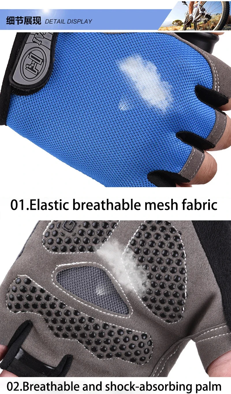 GripFlex Breathable Workout Gloves