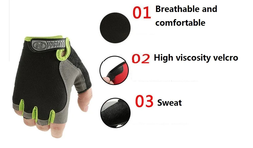 GripFlex Breathable Workout Gloves
