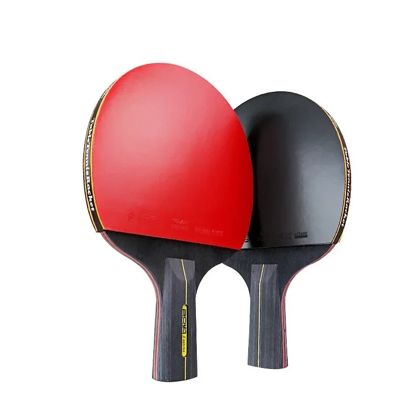 6 Star Table Tennis Racket Ping Pong Racket Set