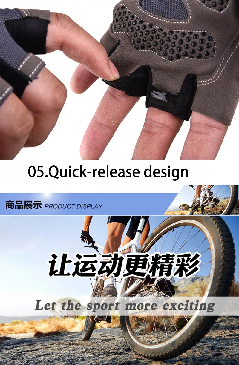 GripFlex Breathable Workout Gloves